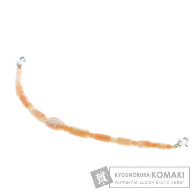 セレクトジュエリー SELECT JEWELRY  サンゴ 珊瑚  帯留め 金属製     中古 セレクトジュエリー SELECT JEWELRY 羽織紐 珊瑚 サンゴ 帯留め 金属製