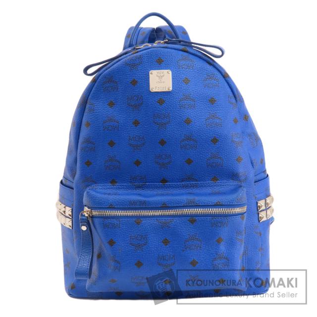 エムシーエム MCM  ロゴ  リュック・デイパック PVC レディース  中古の通販はバックパック・リュック