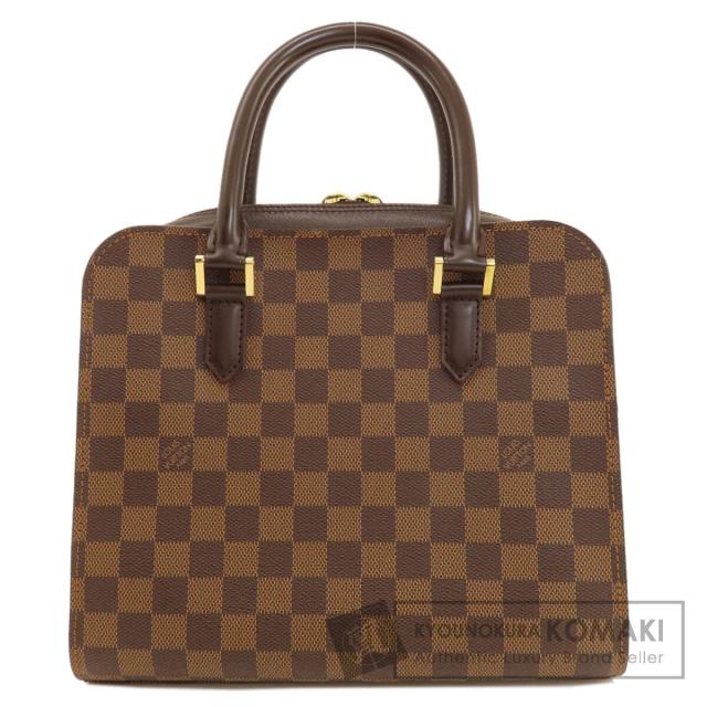 ルイヴィトン LOUIS VUITTON N51155 トリアナ ダミエ エベヌ ハンドバッグ ダミエキャンバス 