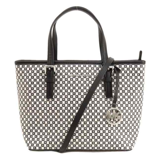マイケルコース Michael Kors  ロゴ 2WAY  ハンドバッグ ナイロン素材 レディース  中古の通販は