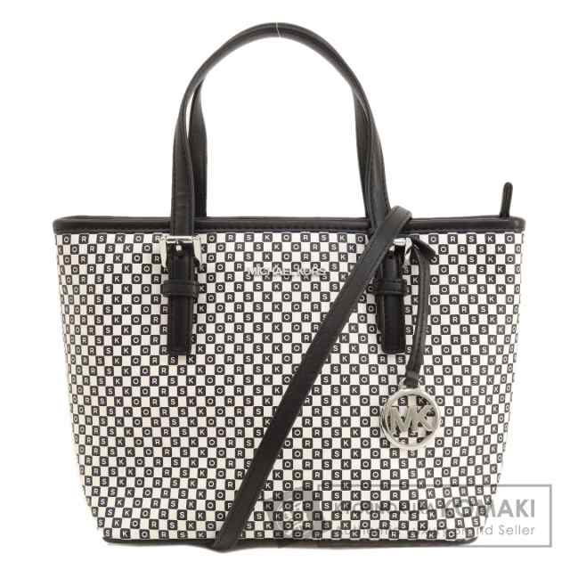 マイケルコース Michael Kors  ロゴ 2WAY  ハンドバッグ ナイロン素材 レディース  中古の通販は