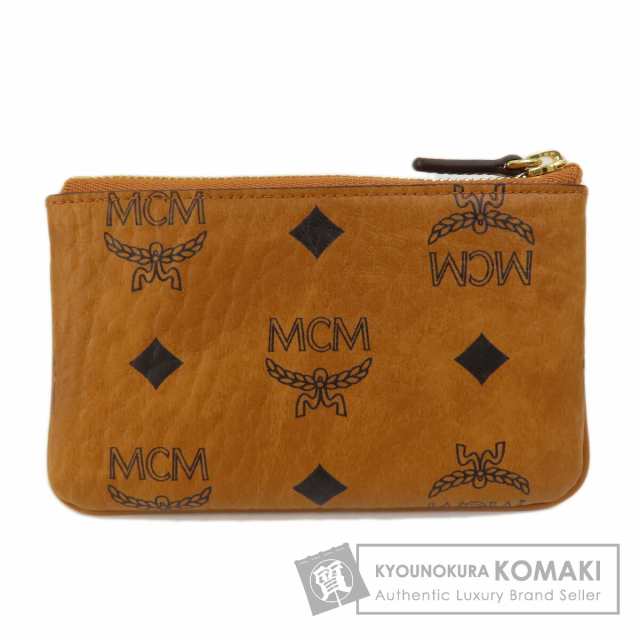 エムシーエム MCM ロゴ コインケース PVC レディース 中古の通販は