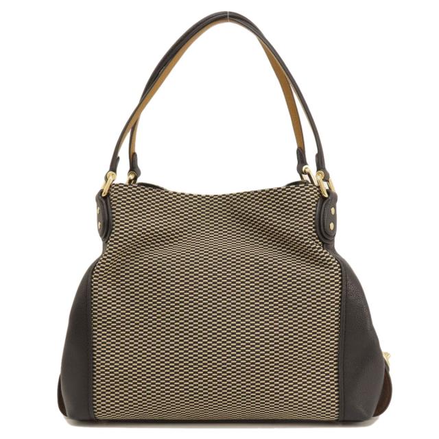 コーチ COACH 28895 ロゴ金具 トートバッグ レザー レディース 中古