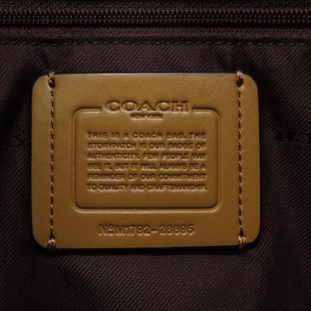 コーチ COACH 28895 ロゴ金具 トートバッグ レザー レディース 中古