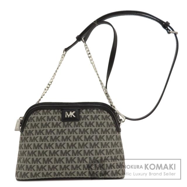 マイケルコース Michael Kors  MKシグネチャー  ショルダーバッグ キャンバス レディース  中古