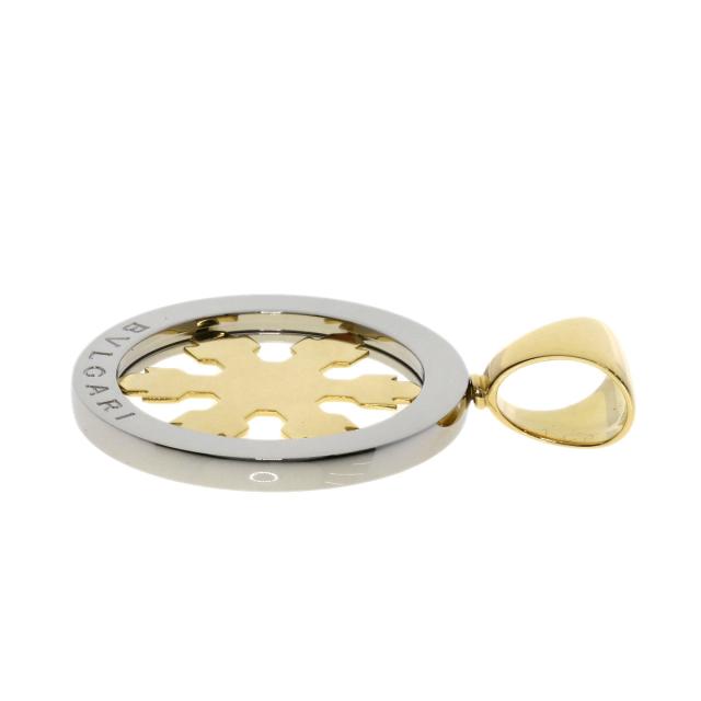 ブルガリ BVLGARI トンド スノー ペンダントトップ K18イエロー 