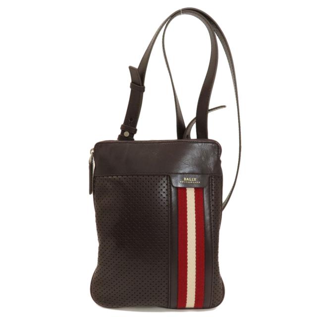 人気♡バリー ストライプ レザー トレインスポッティング ショルダーバッグ BALLY バリー ストライプ レザー ショルダーバッグ トレインスポッティング