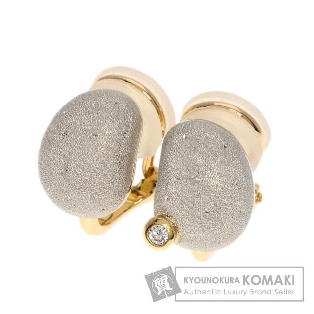 石川暢子 NOBUKO ISHIKAWA  1P ダイヤモンド  イヤリング プラチナPT900 レディース  中古の通販は 67,298円