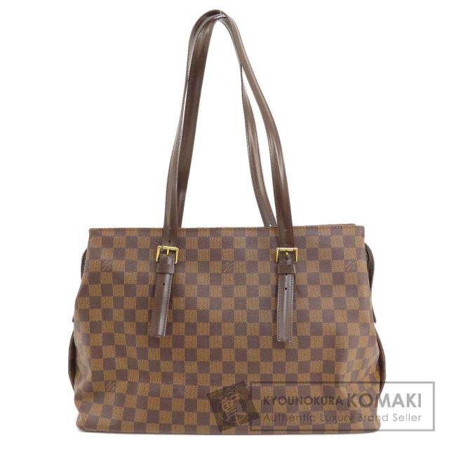 ルイヴィトン LOUIS VUITTON N51119  チェルシー ダミエ エベヌ  トートバッグ ダミエキャンバス 中古