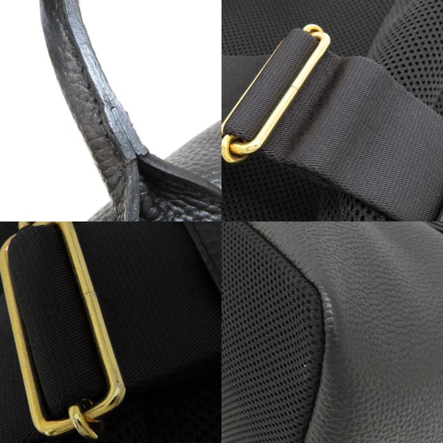 エーディーエムジェイ ADMJ  ロゴ  リュック・デイパック レザー レディース  中古 エーディーエムジェイ ADMJ ロゴ リュック・デイパック レザー