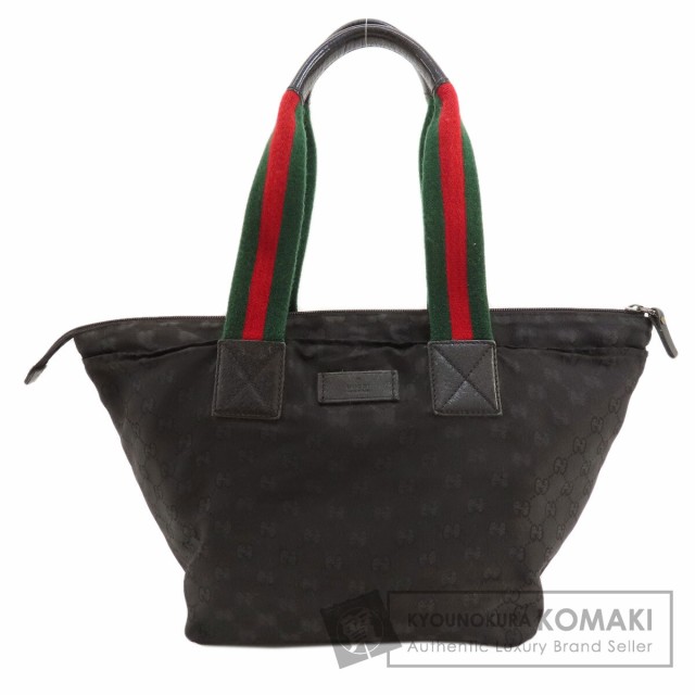 グッチ GUCCI 131230 GG ハンドバッグ キャンバス レディース 中古