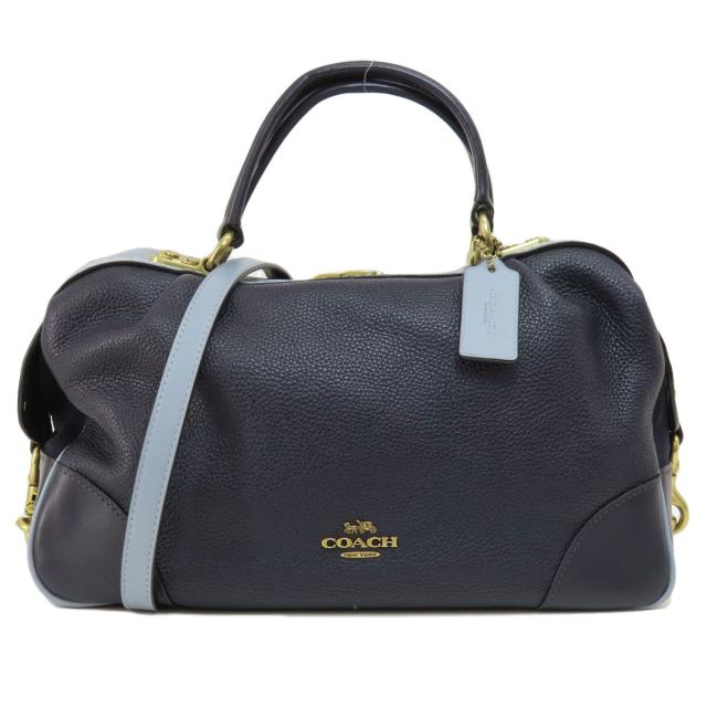 コーチ COACH 73720 ロゴ金具 2WAY トートバッグ レザー レディース 中古 