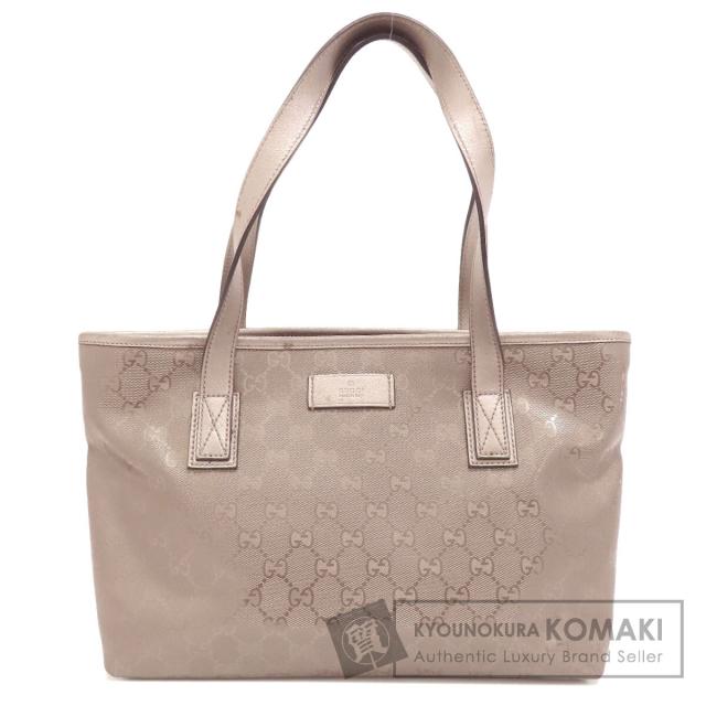 グッチ GUCCI 211138 GG インプリメ トートバッグ PVC レディース 中古 