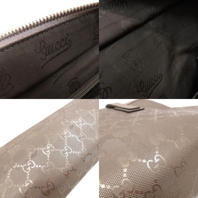 グッチ GUCCI 211138 GG インプリメ トートバッグ PVC レディース 中古 