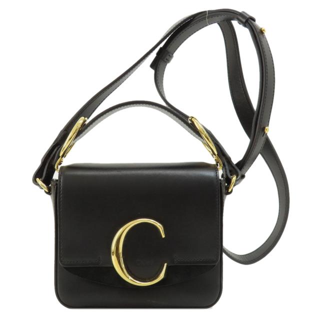 Chloe クロエ パラティ スモール 2way ショルダーバッグ ブラック