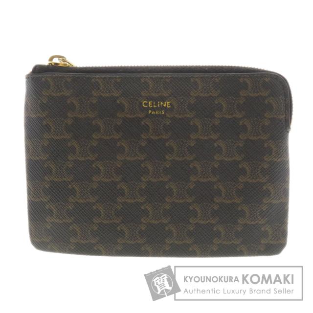 セリーヌ CELINE  マカダム  コインケース PVC レディース  中古の通販は 29,888円