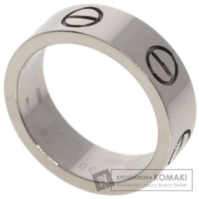 カルティエ CARTIER  ラブリング #48  リング・指輪 K18ホワイトゴールド レディース  中古の通販は