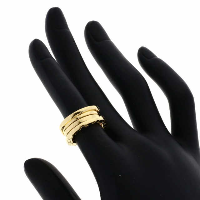 BVLGARI ブルガリ ビー・ゼロワン リング 2バンド 指輪 表記 #48