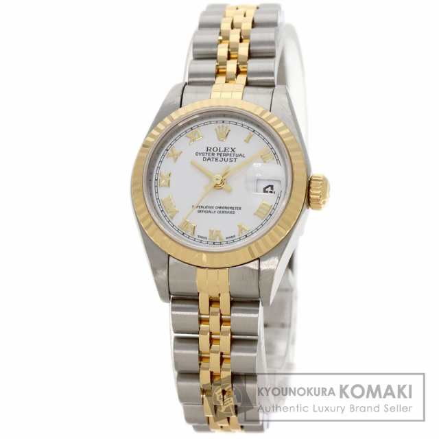 ロレックス ROLEX 79173  デイトジャスト  腕時計 ステンレススチール SSxK18YG K18YG  レディース 中古の通販は