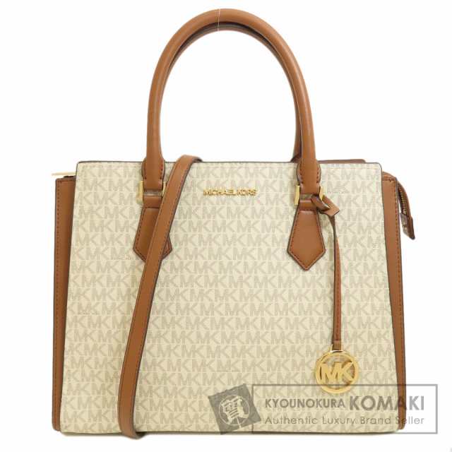 マイケルコース Michael Kors MKシグネチャー トートバッグ レザー レディース 中古の通販は