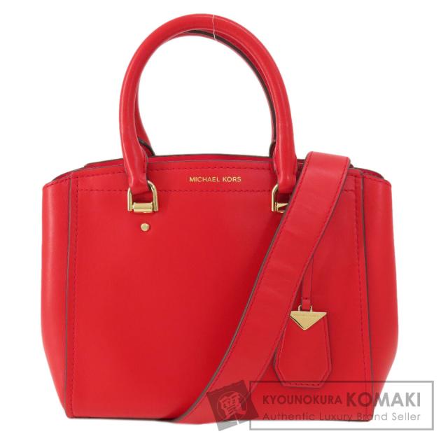 マイケルコース Michael Kors  ロゴ 2WAY  ハンドバッグ レザー レディース  中古の通販は