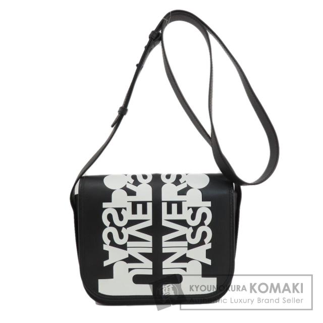 バーバリー BURBERRY  ロゴ  ショルダーバッグ レザー レディース  中古