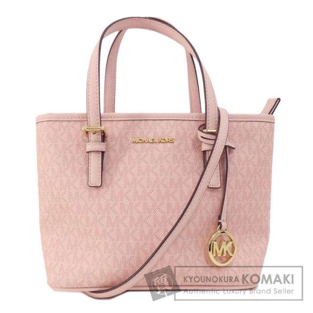 マイケルコース Michael Kors  MKシグネチャー 2WAY  ハンドバッグ レザー レディース  中古の通販は