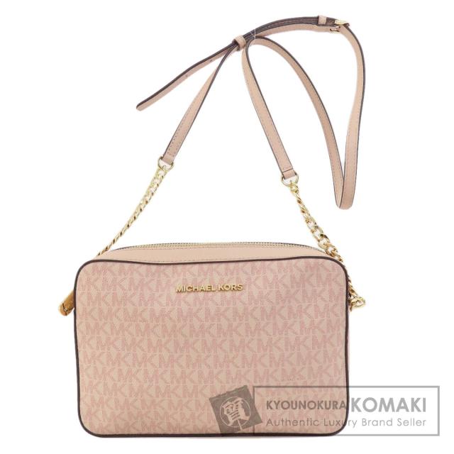 マイケルコース Michael Kors  MKシグネチャー  ショルダーバッグ レザー レディース  中古
