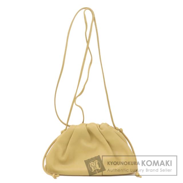 ボッテガヴェネタ BOTTEGA VENETA  がま口ショルダー  ショルダーバッグ カーフ レディース  中古