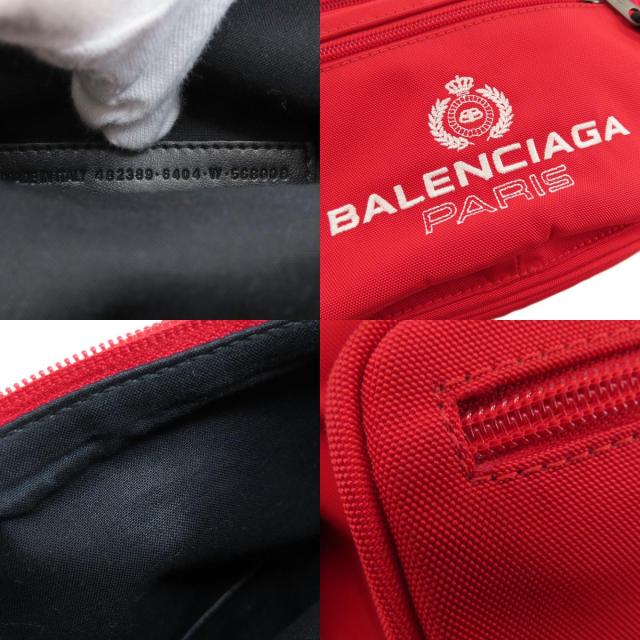 バレンシアガ BALENCIAGA ロゴ ボディバッグ キャンバス レディース