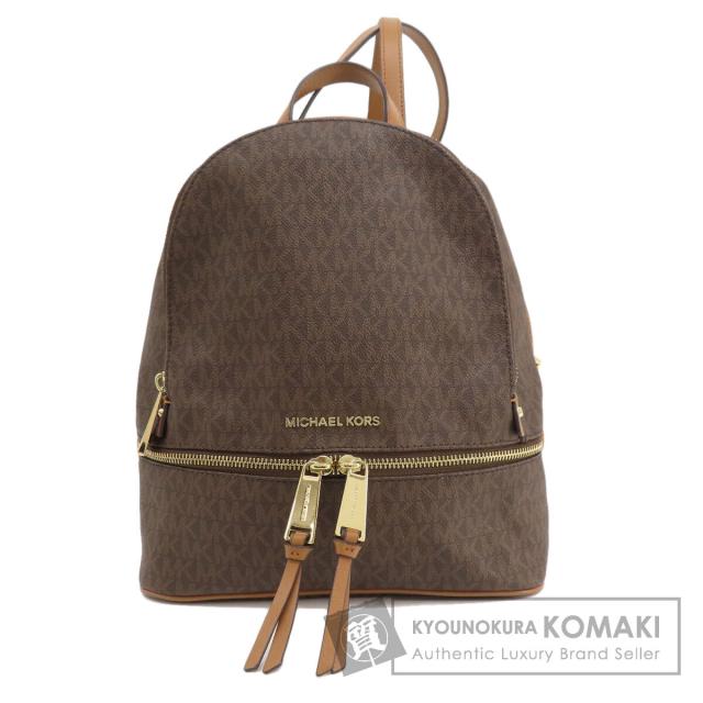 マイケルコース Michael Kors  MKシグネチャー  リュック・デイパック PVC レディース  中古の通販は 16,345円