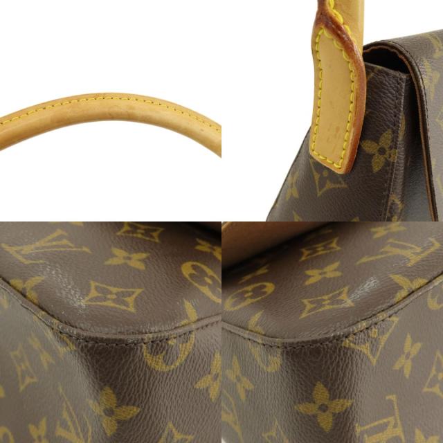 ルイヴィトン ミニルーピング モノグラム ハンドバッグ M10013