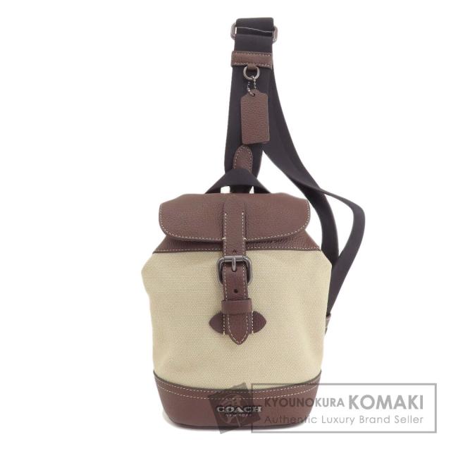 コーチ COACH CH074  パドソン スモール  ボディバッグ キャンバス レディース  中古の通販は