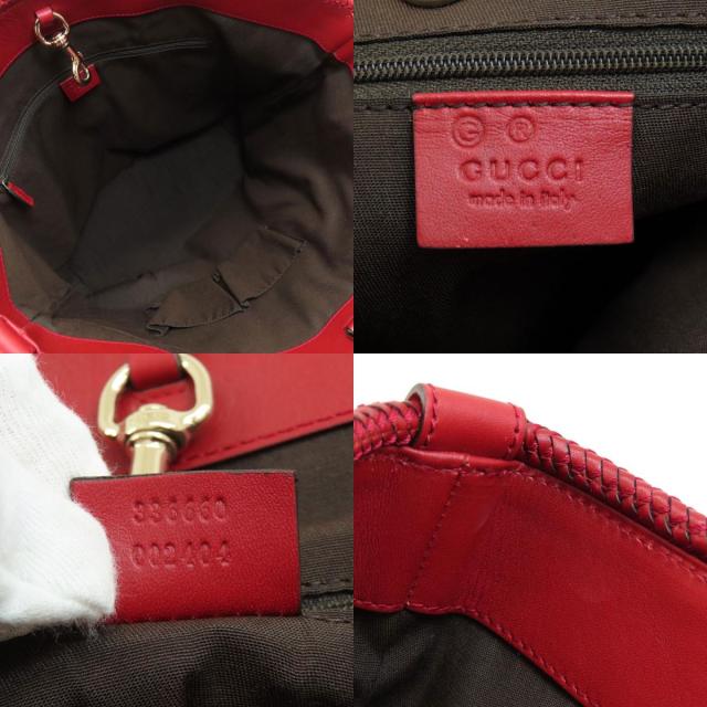 グッチ GUCCI 336660  アウトレット  トートバッグ レザー レディース  中古の通販は
