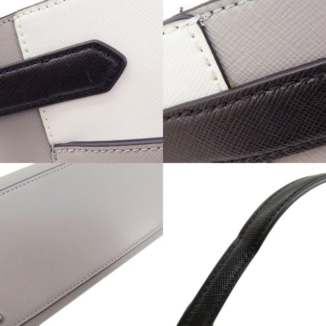 ケイトスペード kate spade ロゴ金具 バイカラー トートバッグ PVC レディース 中古_8
