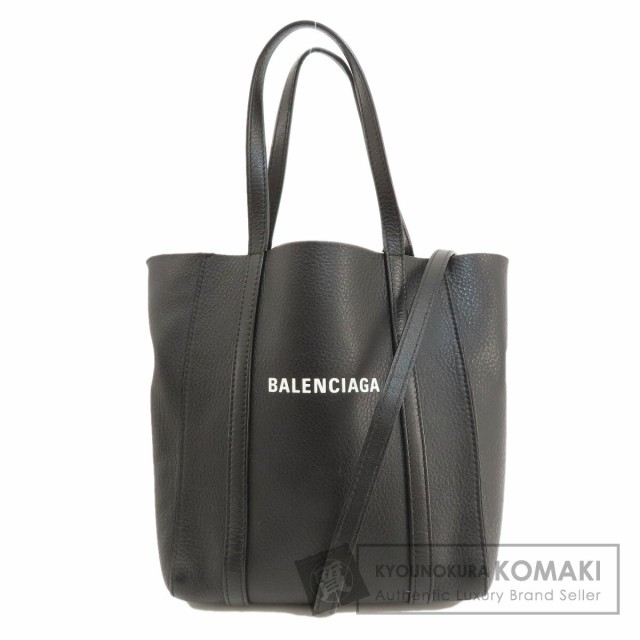 バレンシアガ BALENCIAGA エブリデイトート 2WAY ハンドバッグ レザー レディース 中古