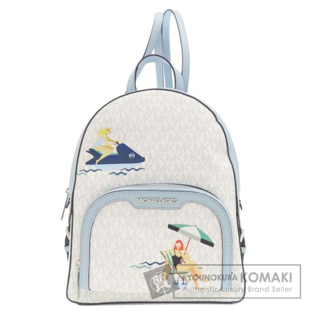 マイケルコース Michael Kors  リゾートモチーフ  リュック・デイパック PVC レディース  中古