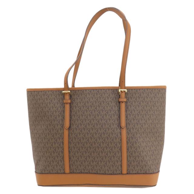 マイケルコース Michael Kors MKシグネチャー トートバッグ PVC レディース 中古_2