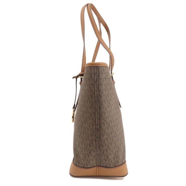 マイケルコース Michael Kors MKシグネチャー トートバッグ PVC レディース 中古_3