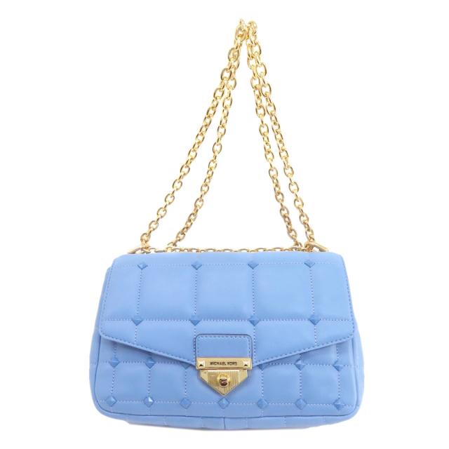 マイケルコース Michael Kors  キルティング スタッズ チェーンショルダー  ショルダーバッグ 中古_1