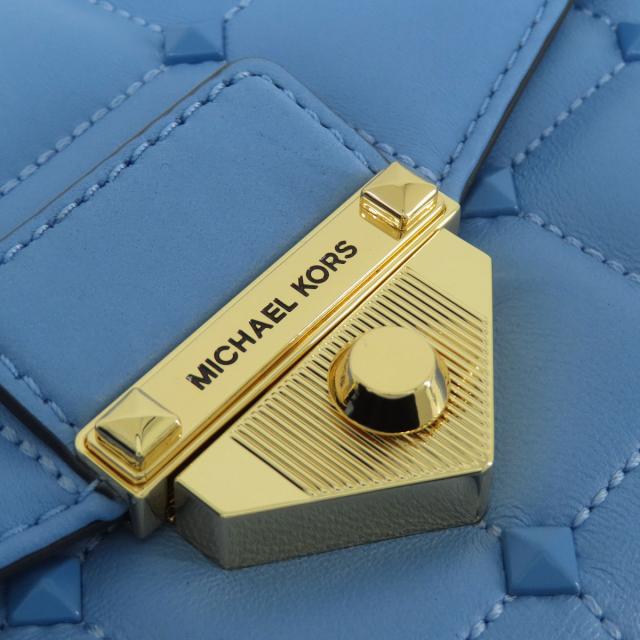 マイケルコース Michael Kors  キルティング スタッズ チェーンショルダー  ショルダーバッグ 中古_6