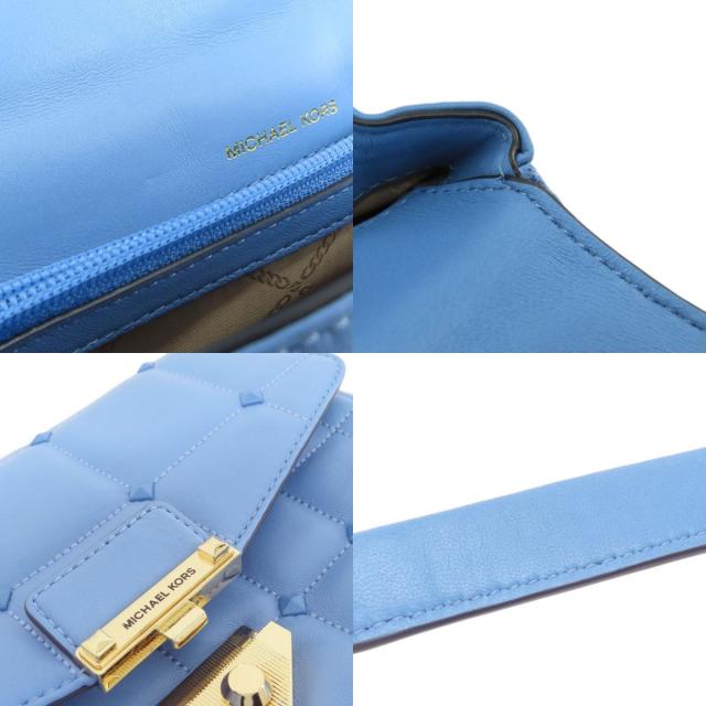 マイケルコース Michael Kors  キルティング スタッズ チェーンショルダー  ショルダーバッグ 中古_8
