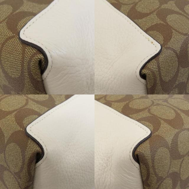 コーチ COACH C7261 シグネチャー 2WAY ハンドバッグ PVC レディース