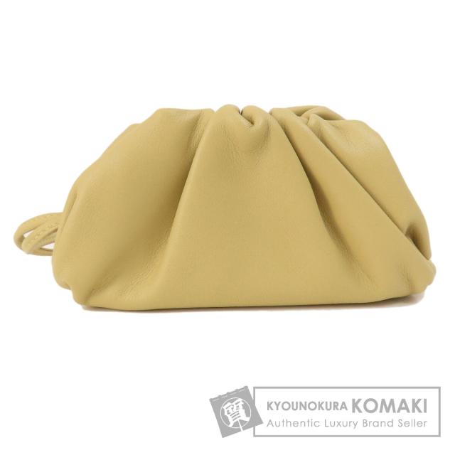ボッテガヴェネタ BOTTEGA VENETA  ミニ ザ ポーチ  ケース カーフ レディース  中古