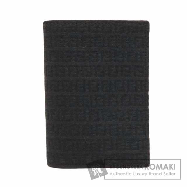 フェンディ FENDI ズッカ柄 二つ折り財布（小銭入れあり） キャンバス 