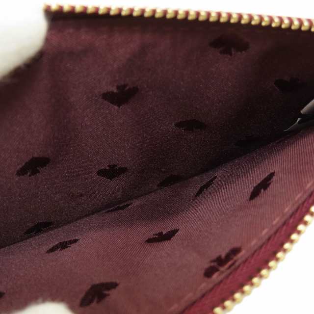 ケイトスペード kate spade  ロゴ金具  コインケース レザー レディース  中古の通販は