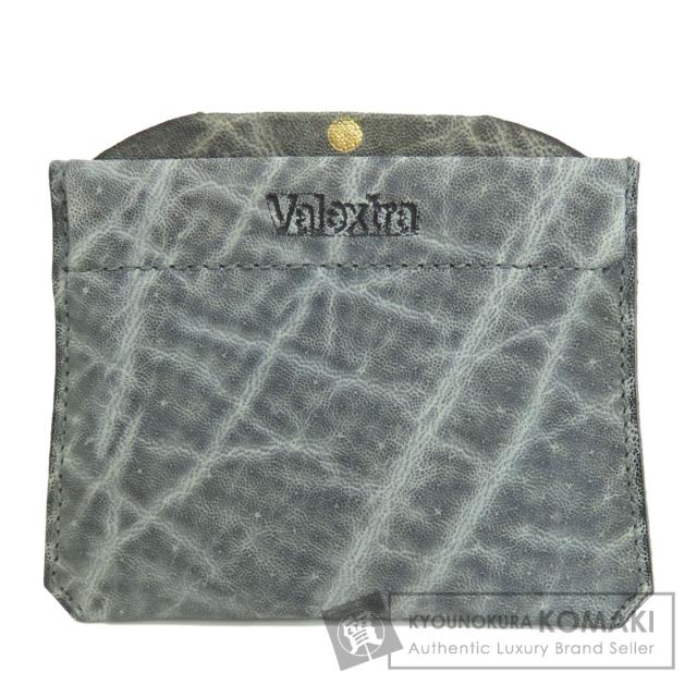 ヴァレクストラ Valextra  ロゴ  ケース エレファント メンズ  中古