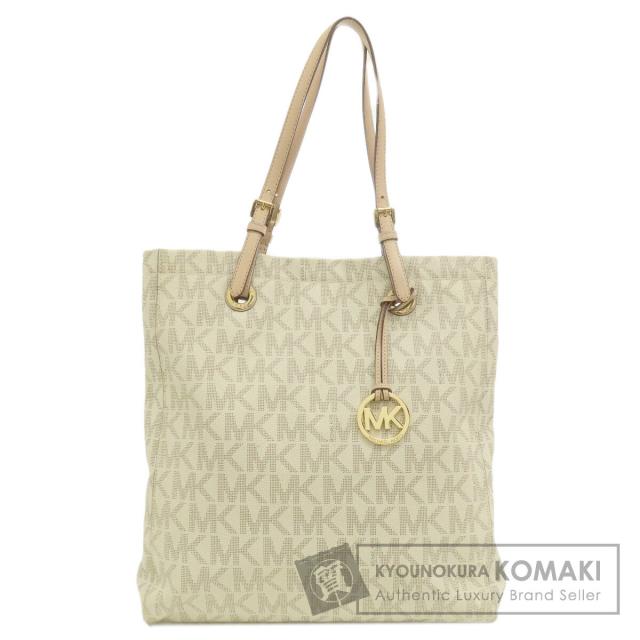 マイケルコース Michael Kors  MKシグネチャー  トートバッグ PVC レディース  中古 17,850円