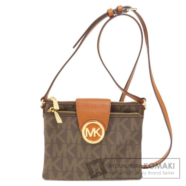 マイケルコース Michael Kors  MKシグネチャー  ショルダーバッグ レザー レディース  中古