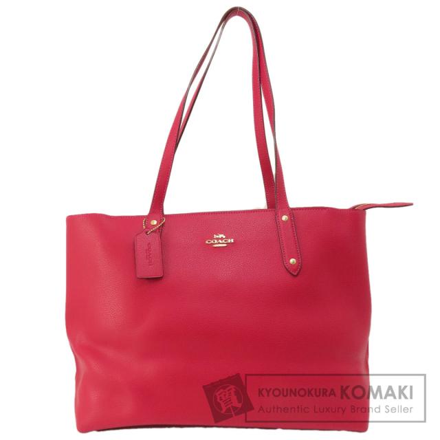 コーチ COACH 69424 ロゴ トートバッグ レザー レディース 中古 